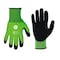 Ge Coated Gloves, Nitrile, Sandy, Green, XL 1 PR GG221XLC - alternate 1